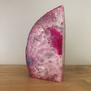 Agate/Geode Bookend